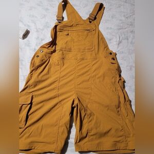 Mustard Yellow Overalls Womens Duluth Size Xl